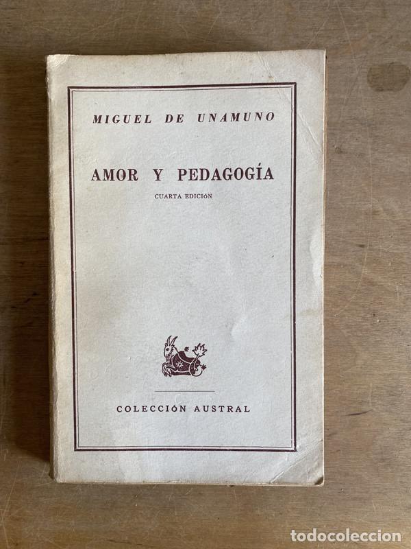 Libros de segunda mano: Amor y pedagogia - De Unamuno Miguel - Foto 1