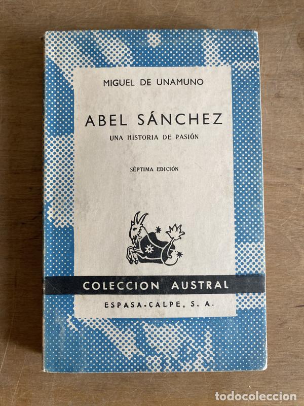 Libros de segunda mano: Abel Sanchez - De Unamuno Miguel - Foto 1