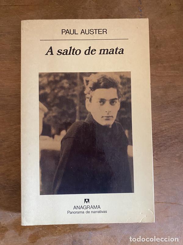 Libros de segunda mano: A salto de mata - Auster Paul - Foto 1