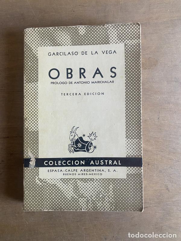 Libros de segunda mano: Obras - De la Vega Garcilaso - Foto 1