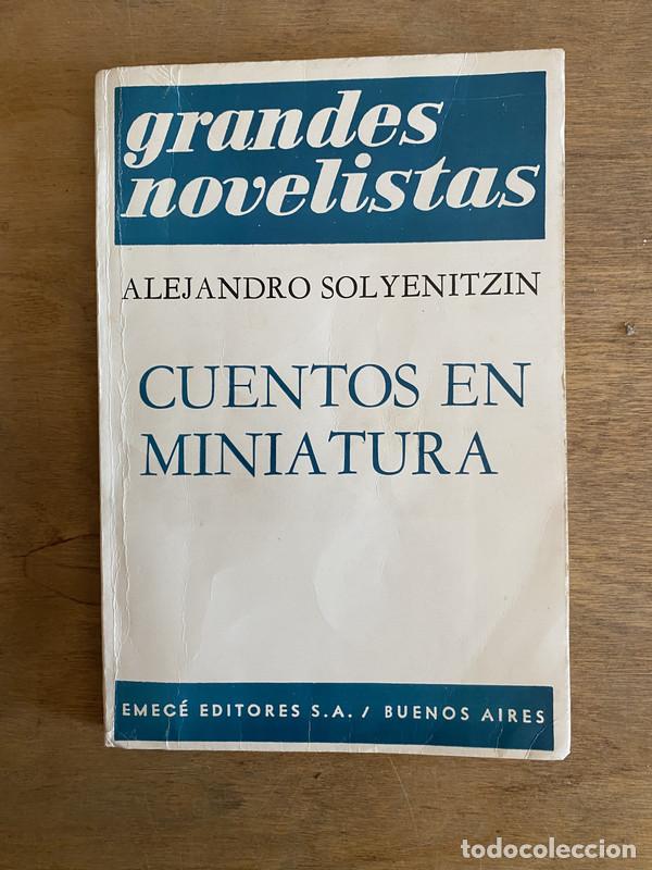 Libros de segunda mano: Cuentos en miniatura - Solyenitzin Alejandro - Foto 1