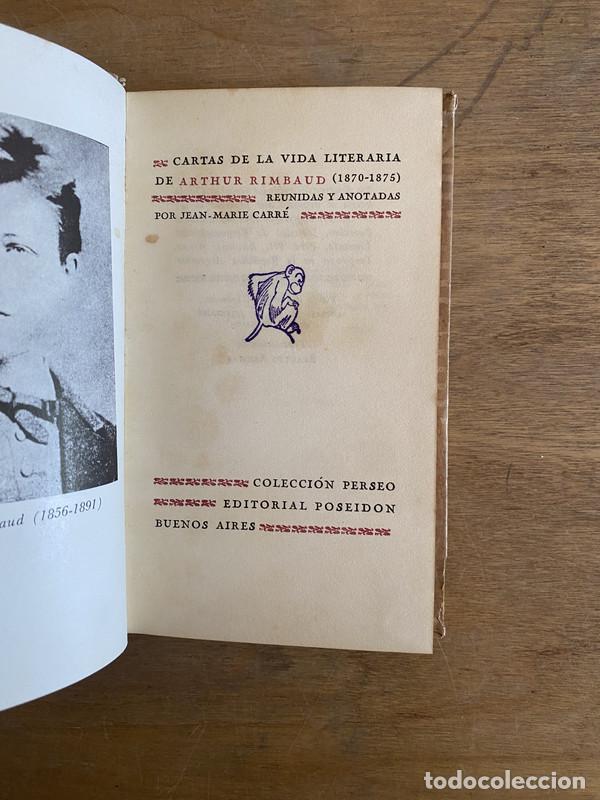 Libros de segunda mano: Cartas de la vida literaria - Rimbaud Arthur - Foto 1