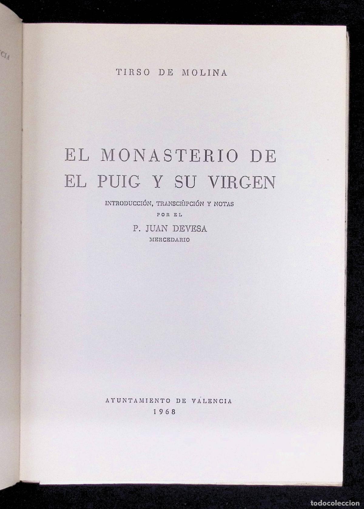 Libros de segunda mano: EL MONASTERIO DE EL PUIG Y SU VIRGEN. - Foto 2