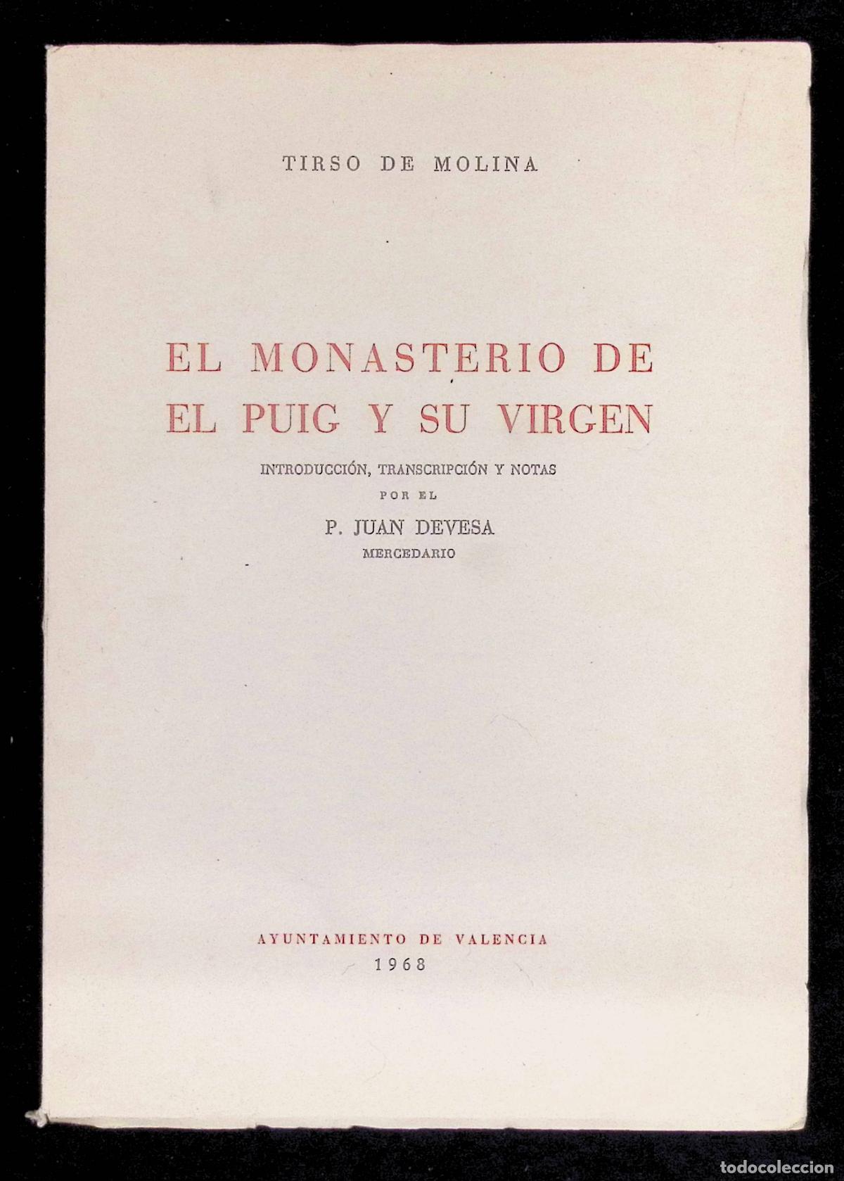Libros de segunda mano: EL MONASTERIO DE EL PUIG Y SU VIRGEN. - Foto 1