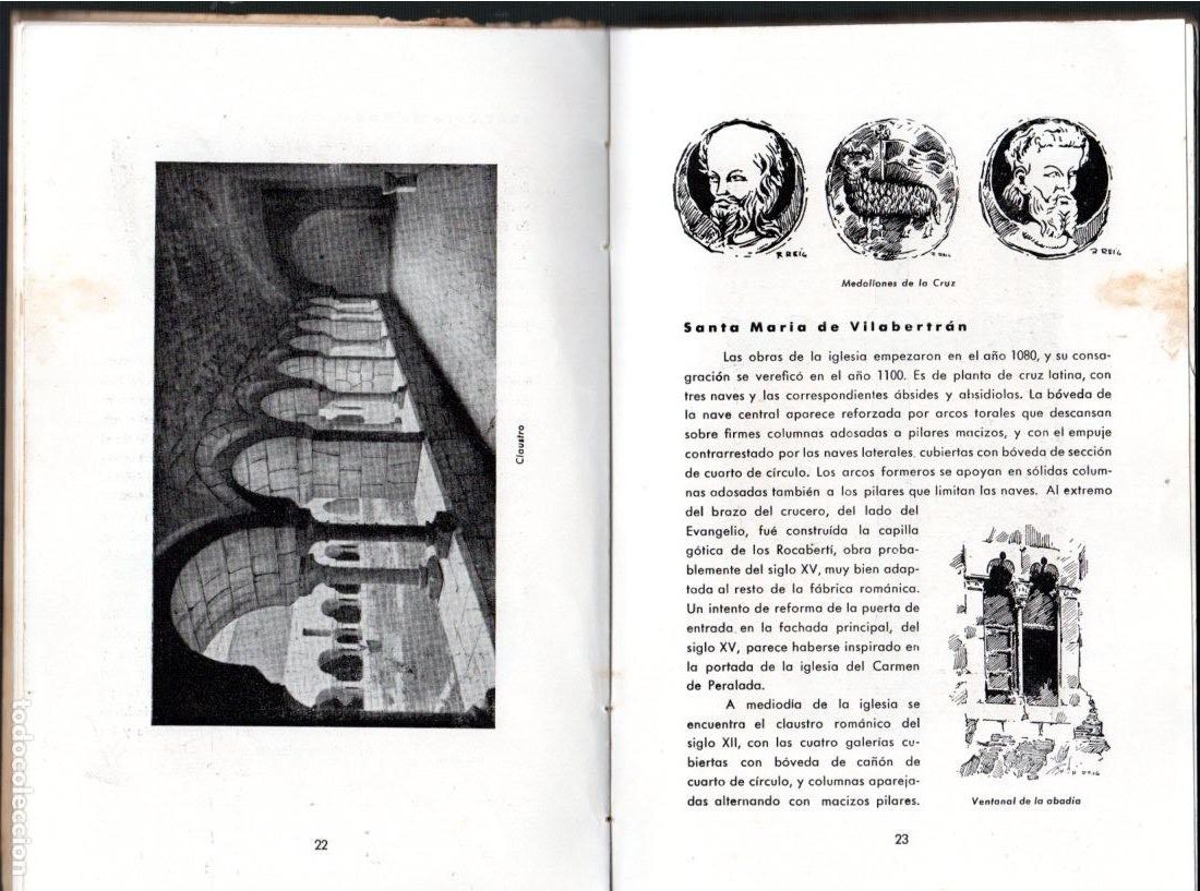 Libros de segunda mano: PERALADA CONDADO, VILLA , PALACIO **** MIGUEL GOLOBARDES VILA 1959 - Foto 4