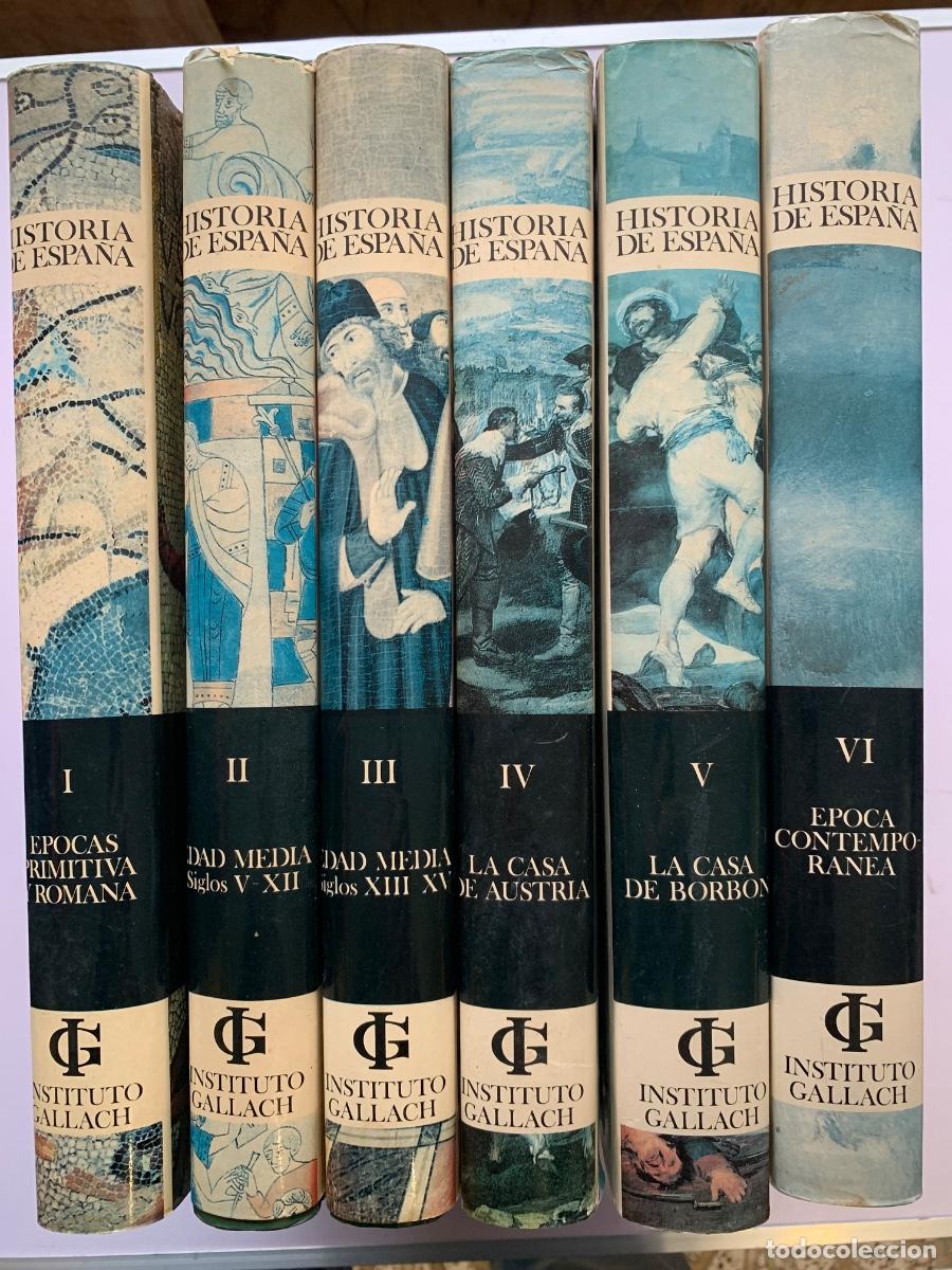 Libros de segunda mano: Historia de Espa&ntilde;a 6 tomos completa de Instituto Gallach - Foto 1