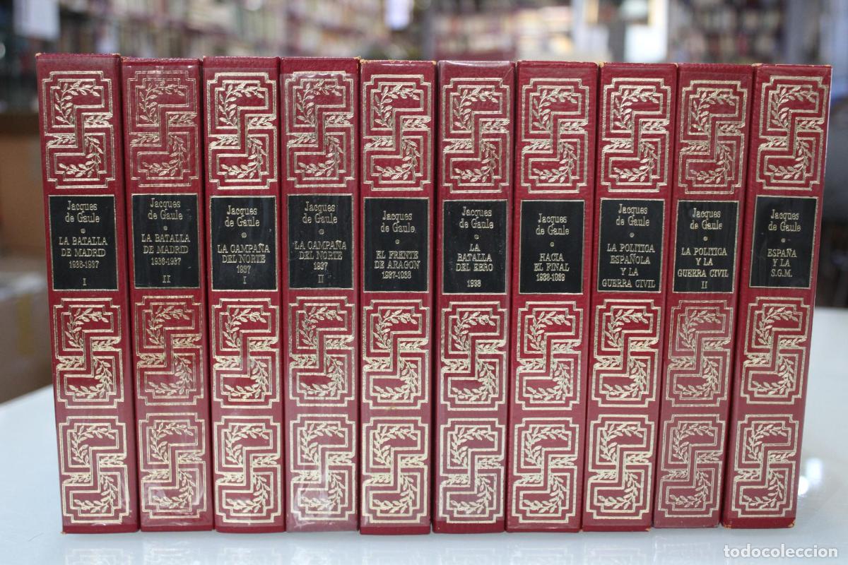 Gebrauchte B&uuml;cher: La Guerra de Espa&ntilde;a.- 10 tomos. - De Gaulle, Jacques