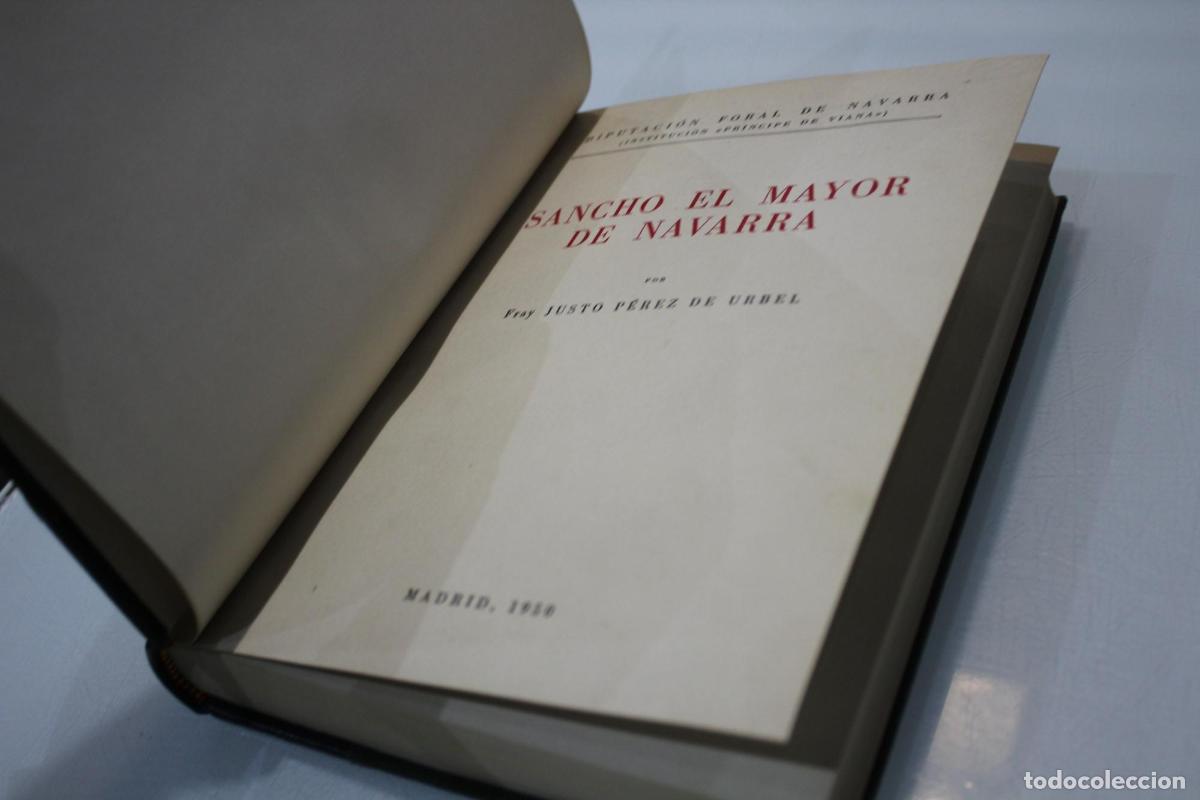 Libros de segunda mano: Sancho El Mayor de Navarra - P&eacute;rez de Urbel, Justo. - Foto 4