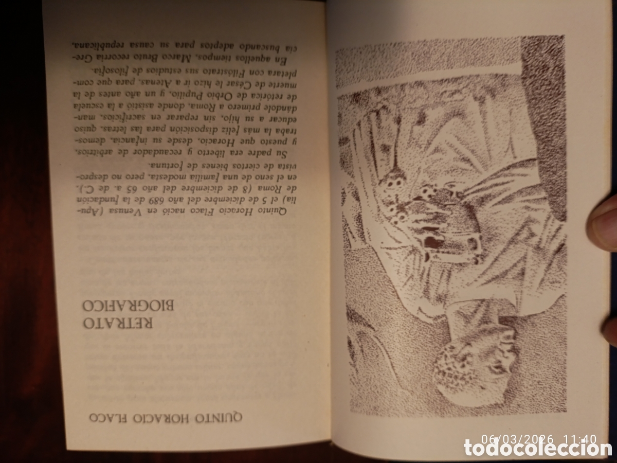 Libros de segunda mano: Horacio. Odas. 1962. Maucci - Foto 5