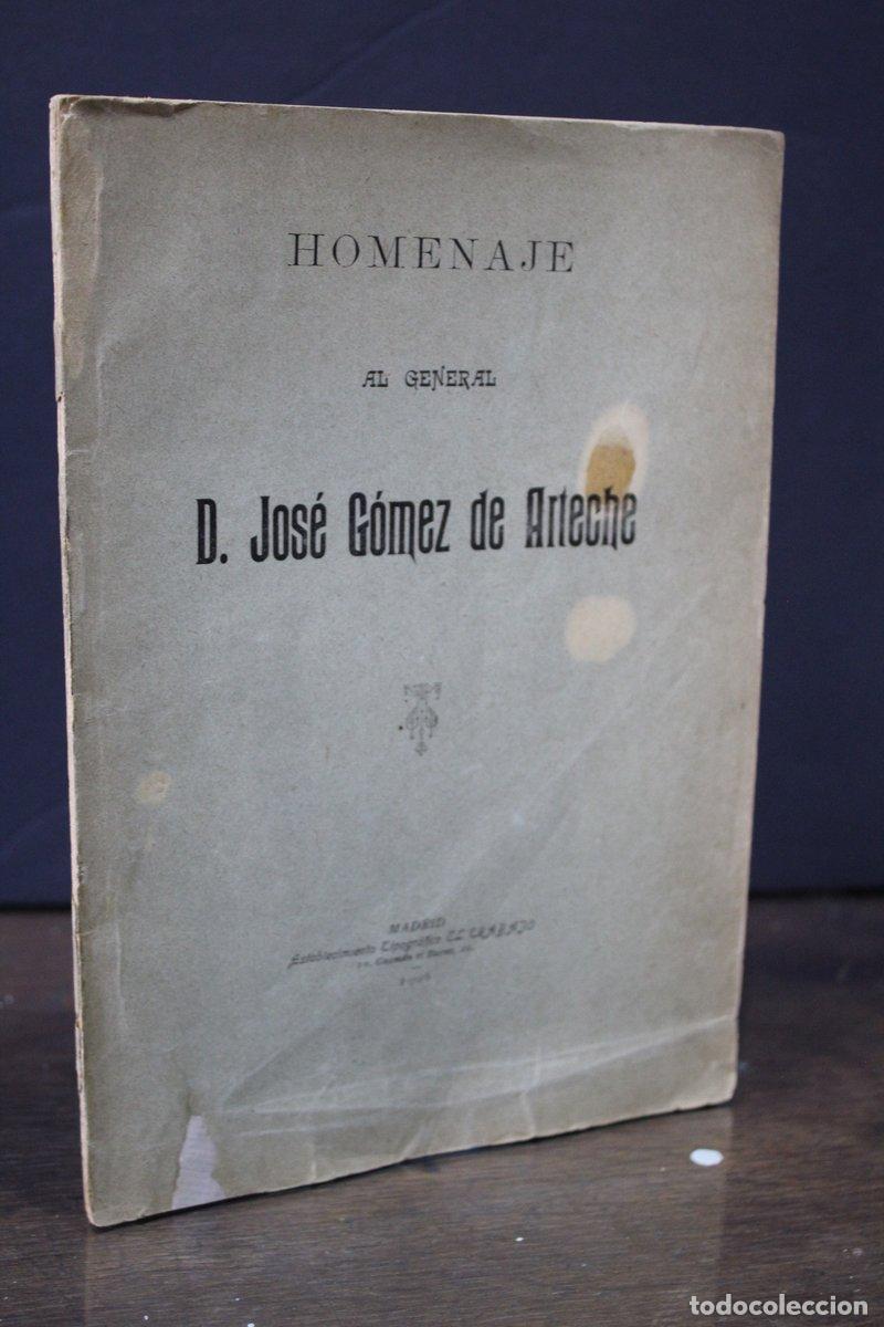 Libros de segunda mano: Homenaje al general D. Jos&eacute; G&oacute;mez de Arteche. - - Foto 1