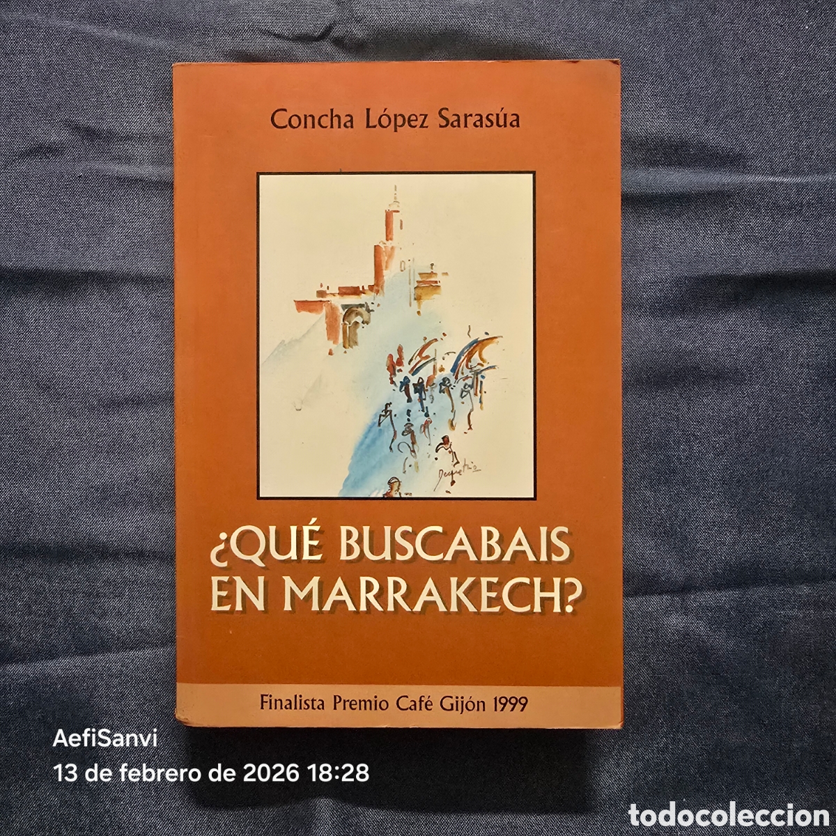 Livros em segunda m&atilde;o: &iquest;QU&Eacute; BUSCABAIS EN MARRAKECH? (CONCHA L&Oacute;PEZ SARAS&Uacute;A)