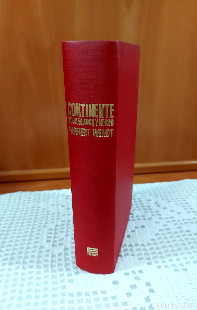 Libros de segunda mano: CONTINENTE ROJO, BLANCO Y NEGRO / HERBERT WENDT - Foto 1