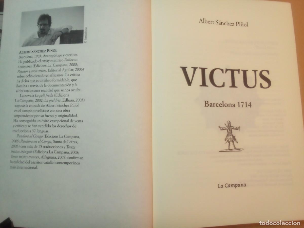 Libros de segunda mano: VICTUS. BARCELONA 1714. - Foto 3