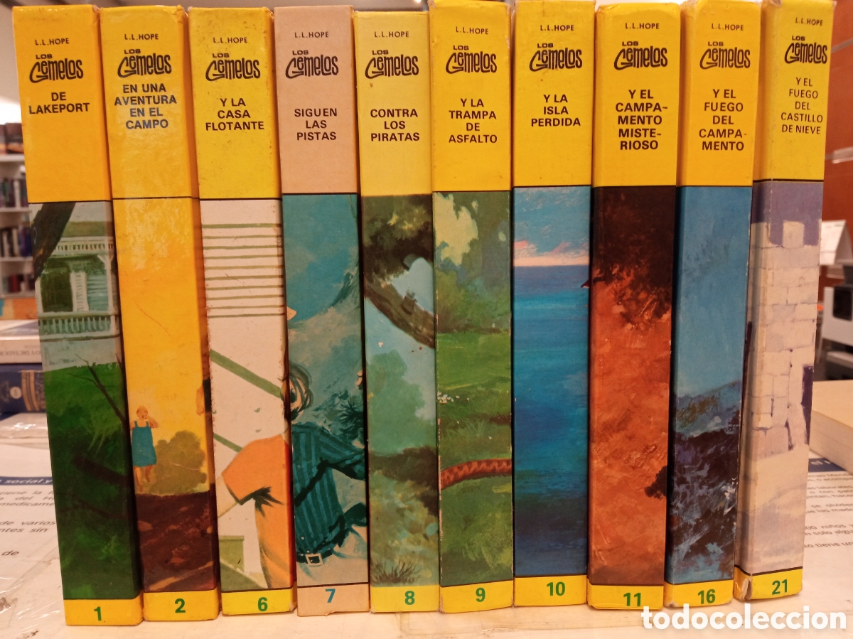 Libros de segunda mano: LOTE 10 LIBROS DE LOS GEMELOS EDICIONES TORAY - Foto 1