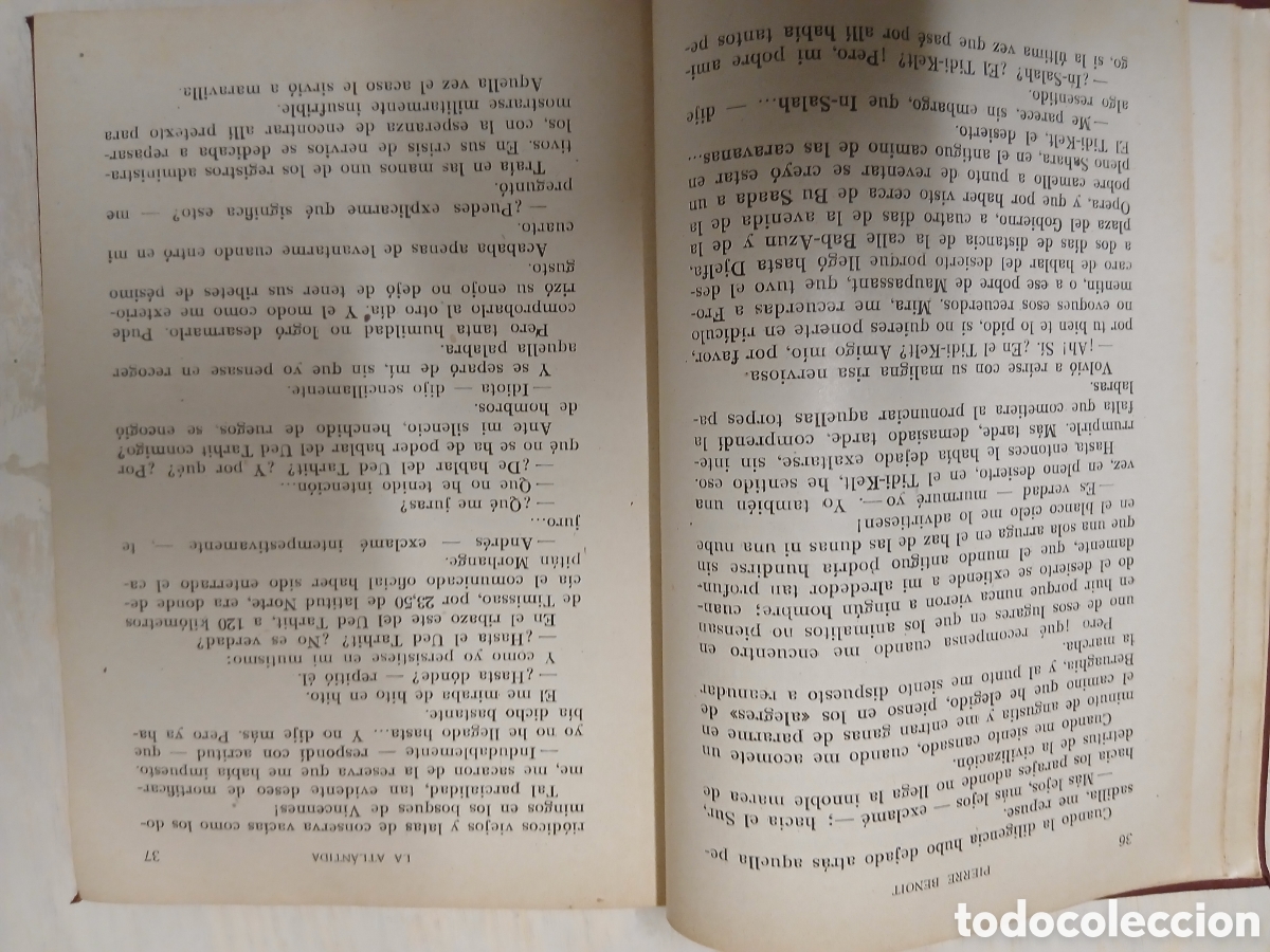 Libros de segunda mano: LA ATL&Aacute;NTIDA R.Cansknos-Assens 1948 - Foto 3