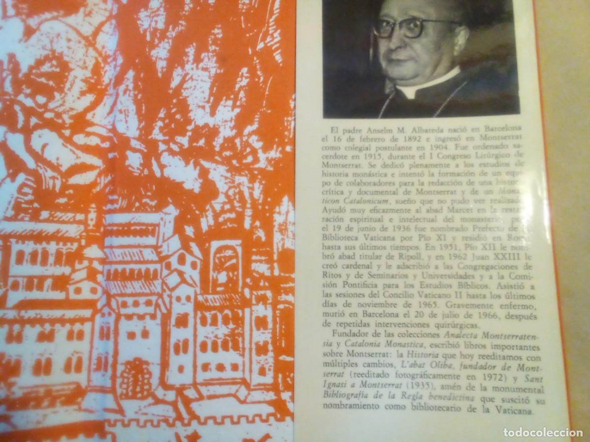 Libros de segunda mano: HISTORIA DE MONTSERRAT DE ANSELM M. ALBAREDA - Foto 4