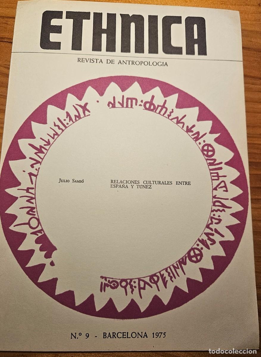 Gebrauchte B&uuml;cher: Relaciones culturales entre Espa&ntilde;a y T&uacute;nez - Julio Sams&oacute; - Ethnica revista Antropolog&iacute;a