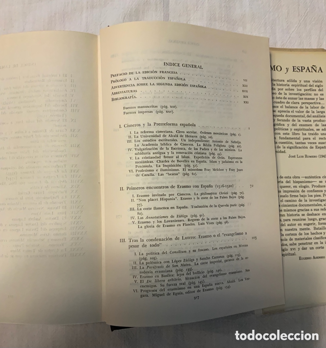 Libros de segunda mano: ERASMO Y ESPA&Ntilde;A. M. Bataill&oacute;n - Foto 7