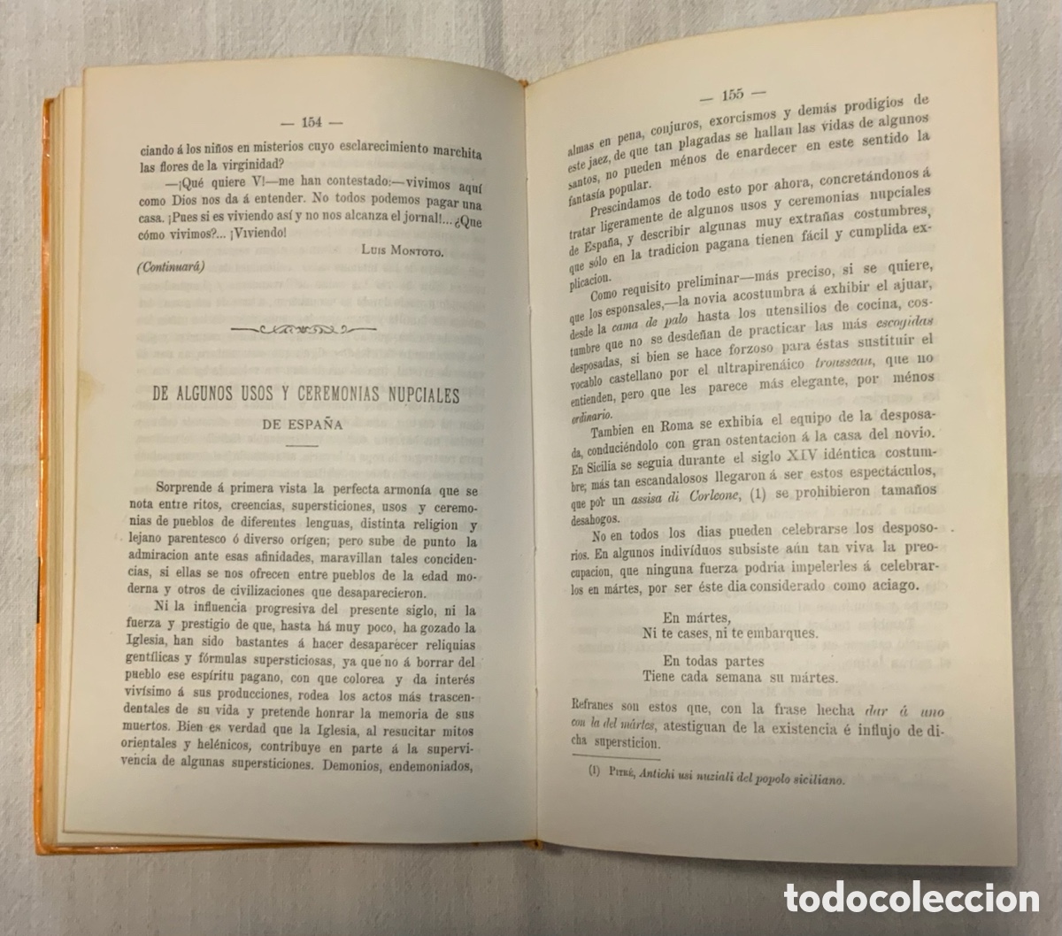 Libros de segunda mano: El Folk-Lore andaluz. A. Machado y Dem&oacute;filo - Foto 4