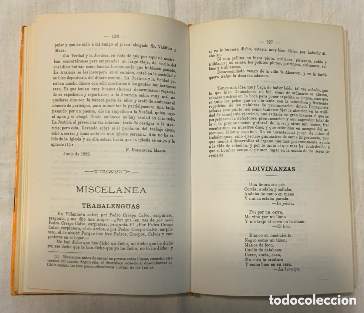 Libros de segunda mano: El Folk-Lore andaluz. A. Machado y Dem&oacute;filo - Foto 8