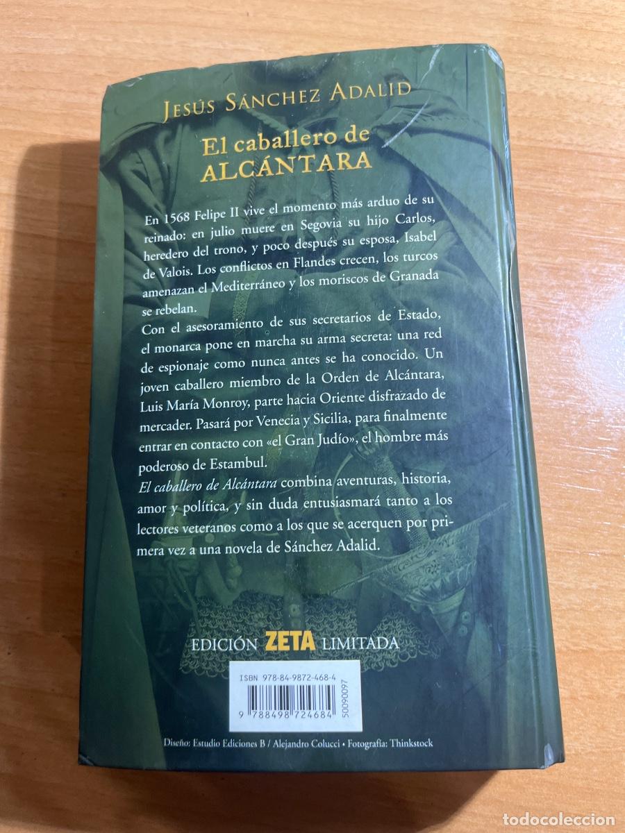 Libros de segunda mano: Libro El caballero de Alc&aacute;ntara | Jesus S&aacute;nchez Adalid | 2010 - Foto 2