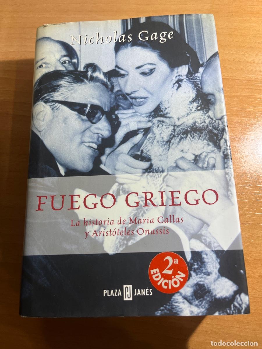 Libros de segunda mano: Libro Fuego Griego | Nicholas Gage | 2001 - Foto 1