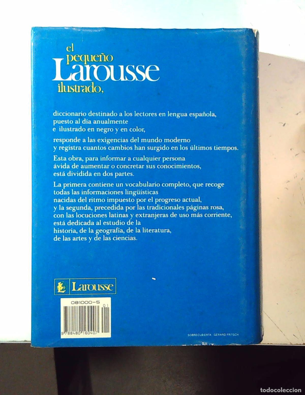 Libros de segunda mano: Peque&ntilde;o LAROUSSE ilustrado 1992. Edici&oacute;n 1991 - Foto 4