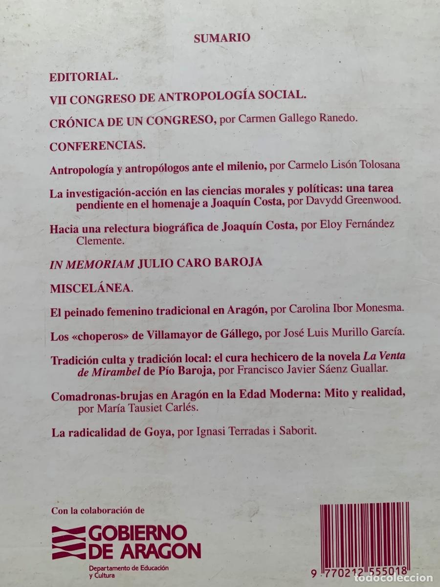 Libros de segunda mano: Temas de Antropolog&iacute;a aragonesa (Bols 47) - Foto 5