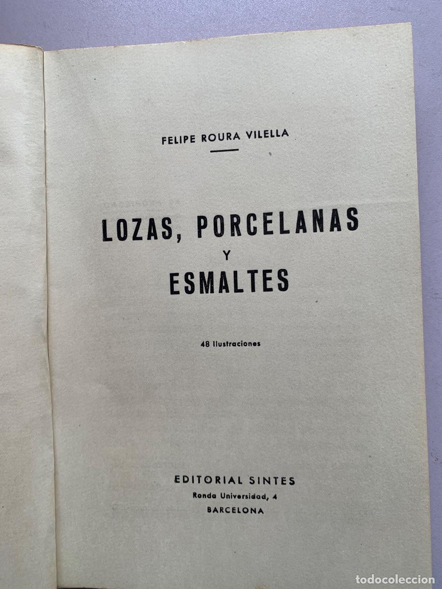 Libros de segunda mano: Lozas, porcelanas y esmaltes (Bols 48) - Foto 2