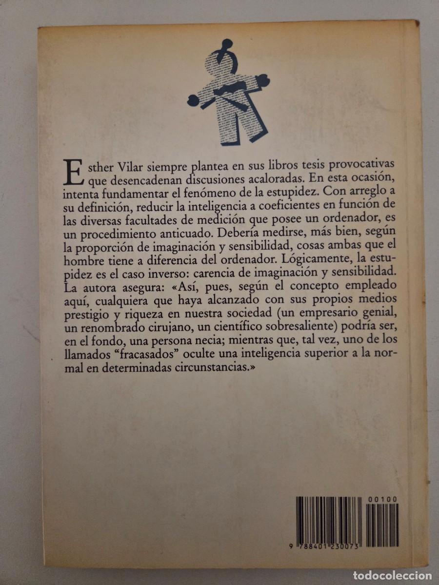 Libros de segunda mano: El encanto de la estupidez. Esther Vilar - Foto 2