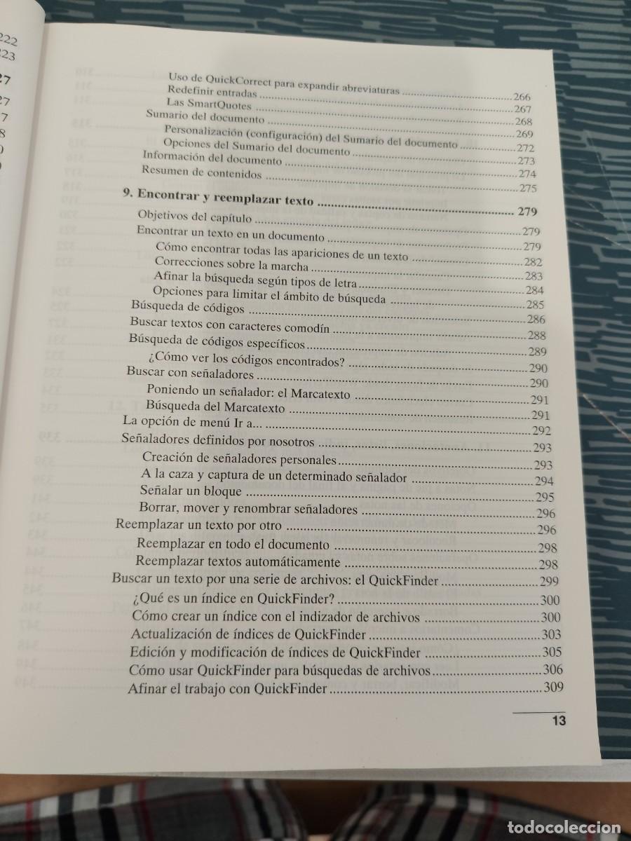 Libros de segunda mano: MANUAL FUNDAMENTAL,WORDPERFECT 6.0a PARA WINDOWS,LEER. - Foto 9