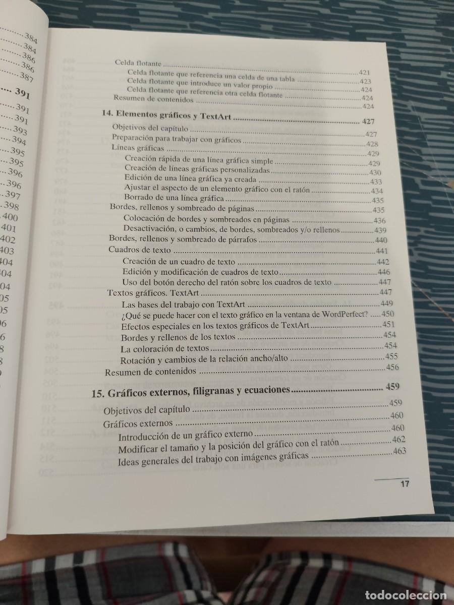 Libros de segunda mano: MANUAL FUNDAMENTAL,WORDPERFECT 6.0a PARA WINDOWS,LEER. - Foto 13