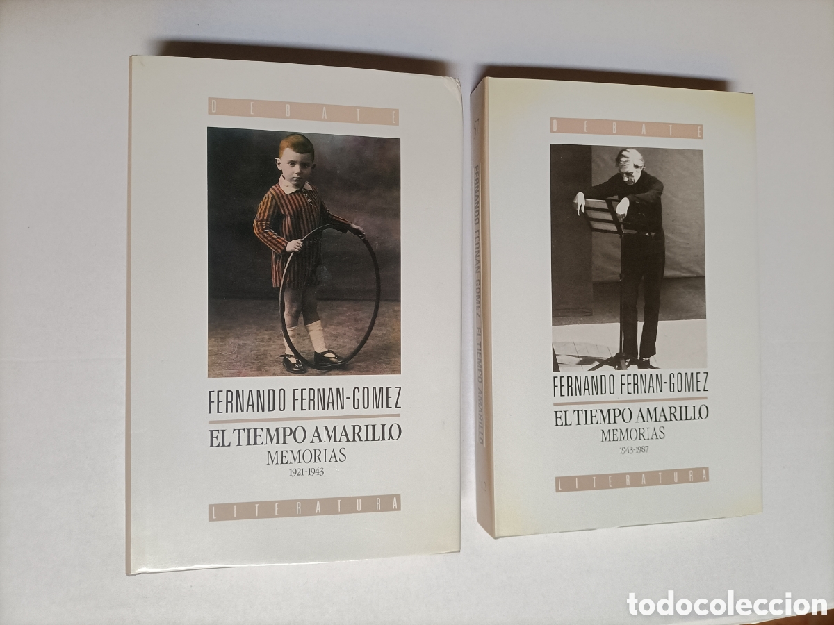 Livros em segunda m&atilde;o: El tiempo amarillo. Memorias.Fernando Fernan G&oacute;mez 2 tomos