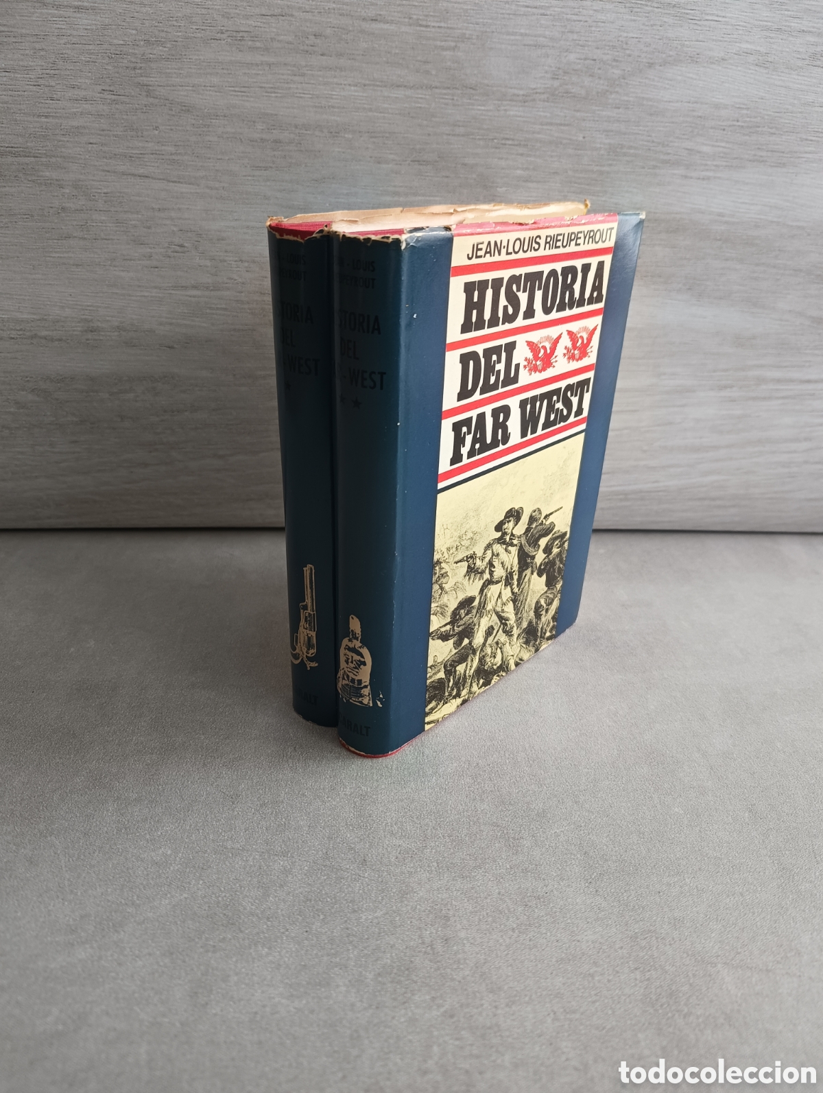 Libri di seconda mano: HISTORIA DEL FAR WEST. JEAN LOUIS RIEUPEYROUT. LUIS DE CARALT EDITOR 1972. 2 TOMOS.