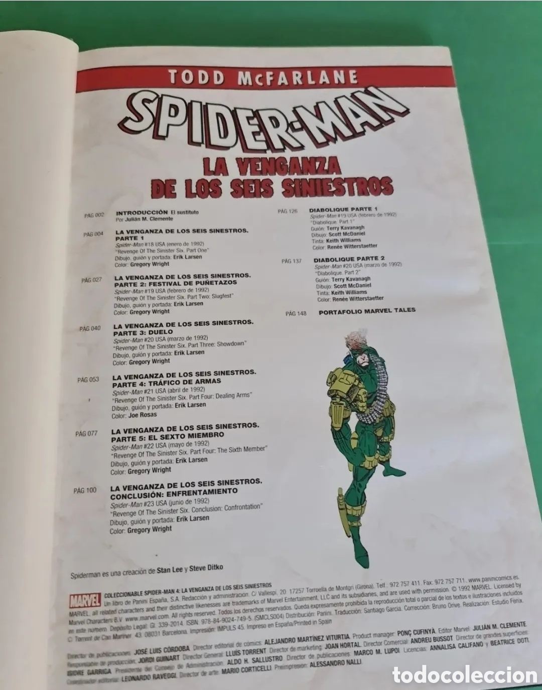 Libros de segunda mano: Libro Spider-Man / Marvel. N&deg;4 - Foto 2