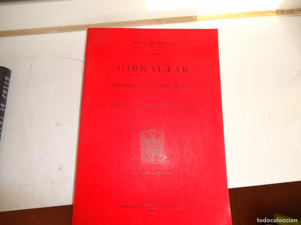 Libros de segunda mano: GIBRALTAR, DOCUMENTOS - Foto 1