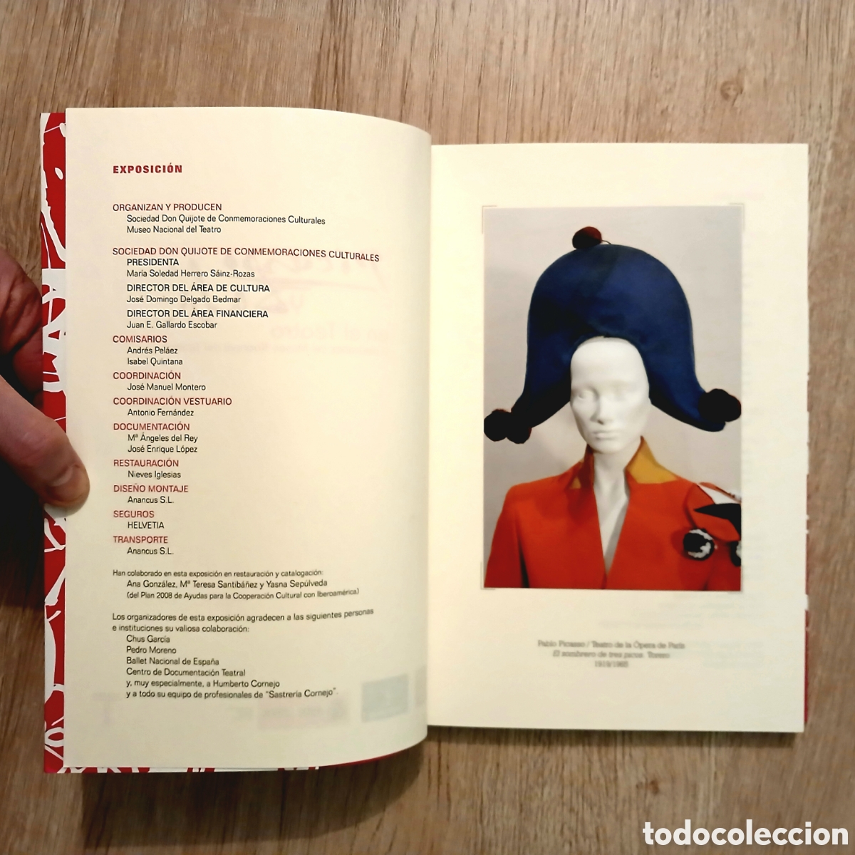 Libros de segunda mano: Cat&aacute;logo PICASSO Y DAL&Iacute; EN EL TEATRO - Foto 3