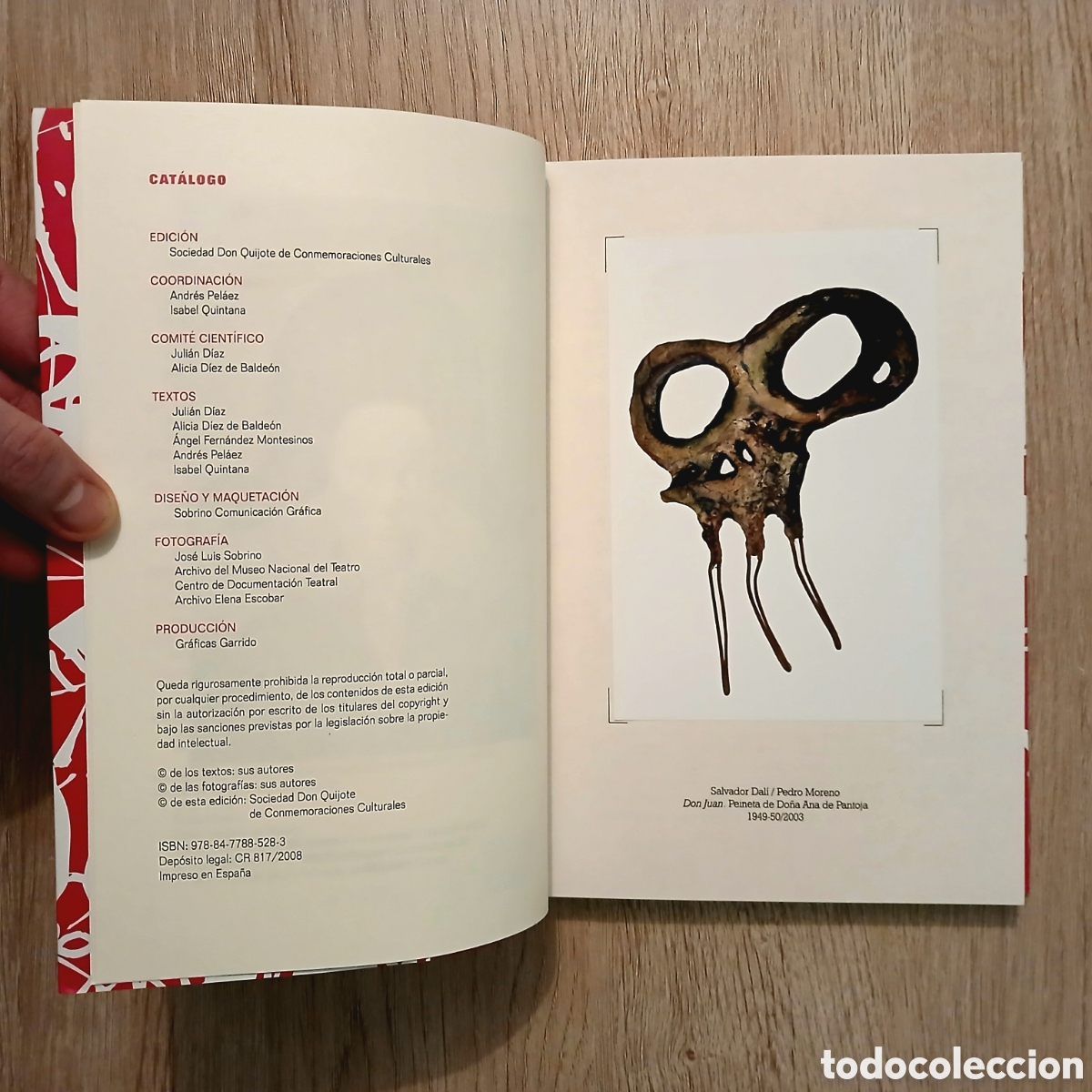 Libros de segunda mano: Cat&aacute;logo PICASSO Y DAL&Iacute; EN EL TEATRO - Foto 4