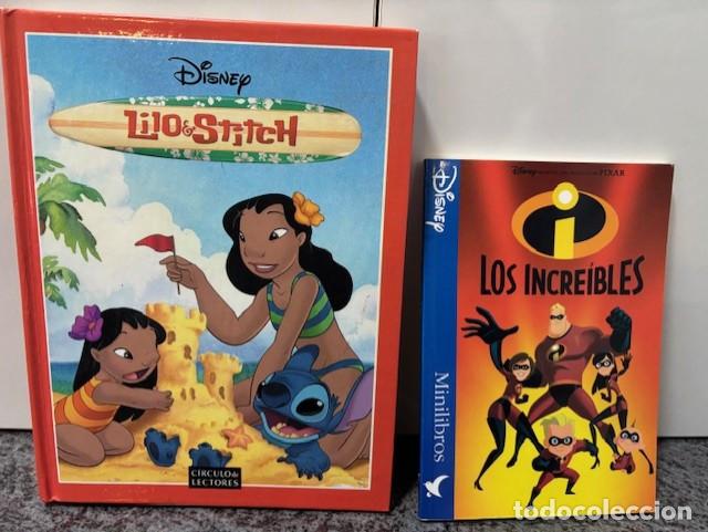 Libros de segunda mano: LOTE LILO & STITCH CIRCULO DE LECTORES Y MINILIBROS DISNEY LOS INCREIBLES - Foto 1