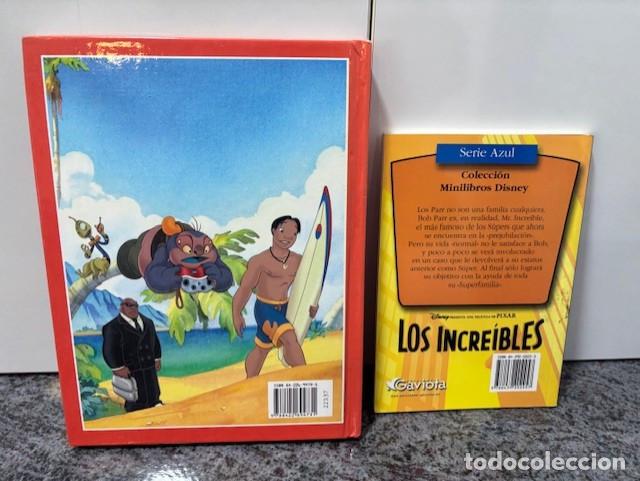 Libros de segunda mano: LOTE LILO & STITCH CIRCULO DE LECTORES Y MINILIBROS DISNEY LOS INCREIBLES - Foto 2
