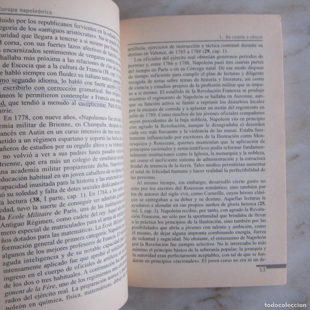 Libros de segunda mano: LA EUROPA NAPOLE&Oacute;NICA - D. G. WRIGHT (ALIANZA) HISTORIA - Foto 9