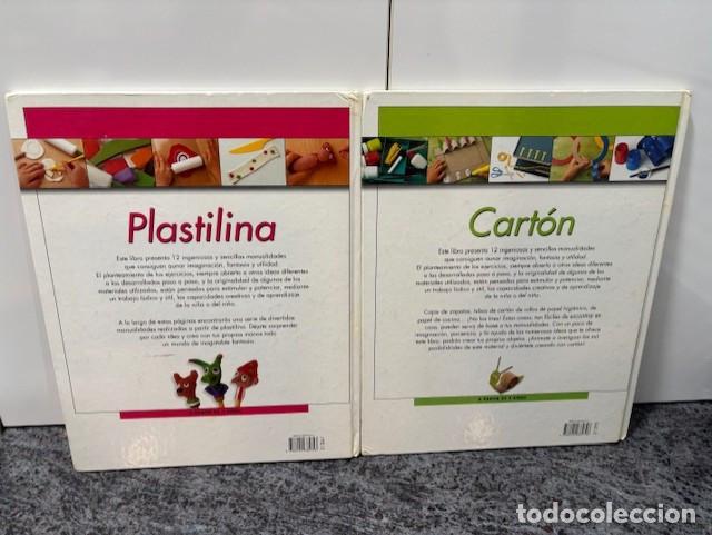 Libros de segunda mano: PLASTILINA Y CARTON. DOS TOMOS . CIRCULO DE LECTORES. PARRAMON EDICIONES, 2000 - Foto 2