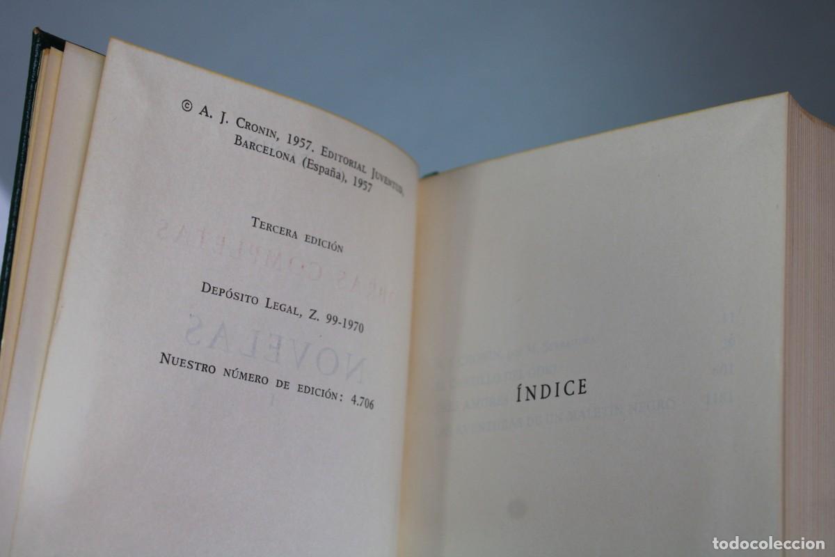 Libros de segunda mano: OBRAS COMPLETAS I NOVELAS / A.J.CRONIN - Foto 5