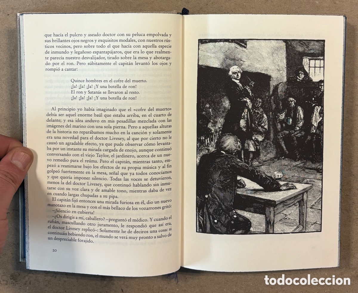 Libros de segunda mano: LA ISLA DEL TESORO. ROBERT LOUIS STEVENSON. C&Iacute;RCULO DE LECTORES 1994. - Foto 5