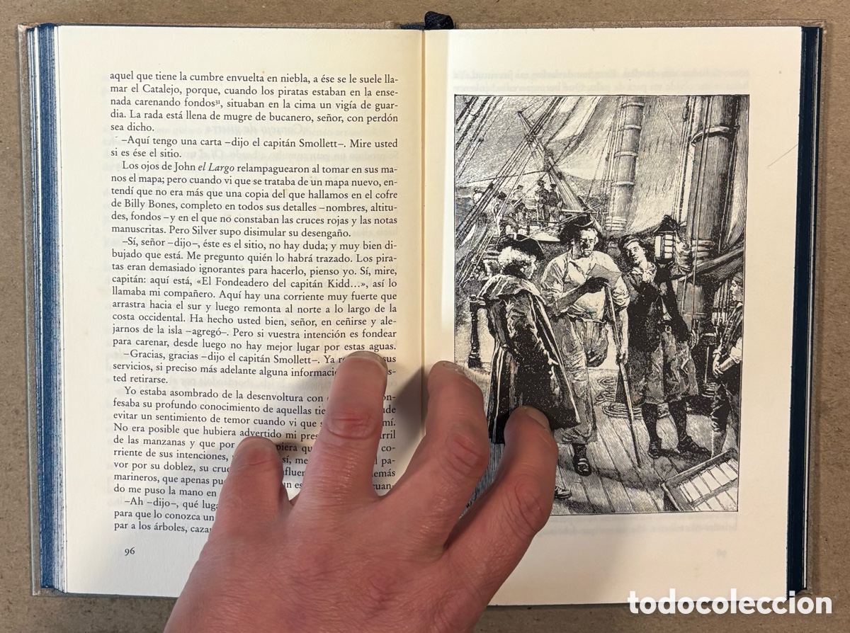 Libros de segunda mano: LA ISLA DEL TESORO. ROBERT LOUIS STEVENSON. C&Iacute;RCULO DE LECTORES 1994. - Foto 6