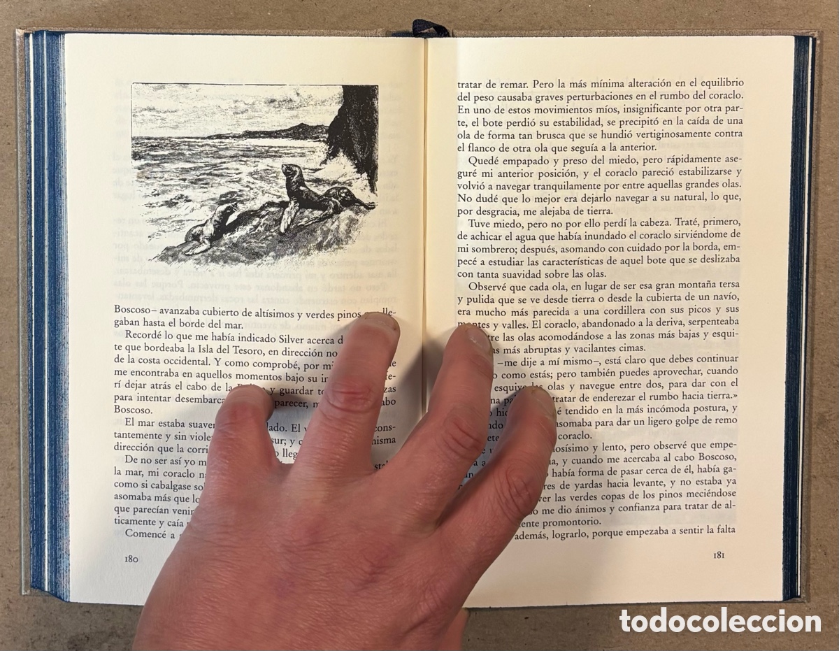Libros de segunda mano: LA ISLA DEL TESORO. ROBERT LOUIS STEVENSON. C&Iacute;RCULO DE LECTORES 1994. - Foto 7