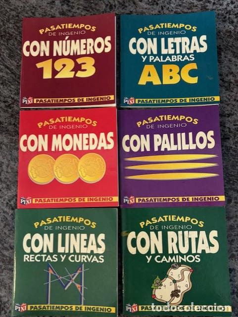 Libros de segunda mano: PASATIEMPOS DE INGENIO. COLECCION PIXI. COMPLETA . EDICIONES IMPULS , 1994 - Foto 1