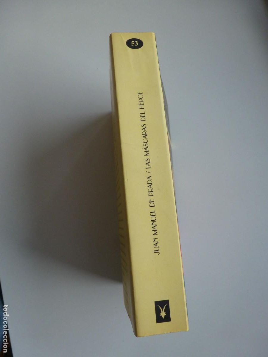 Libros de segunda mano: LAS M&Aacute;SCARAS DEL H&Eacute;ROE. JUAN MANUEL DE PRADA. VALDEMAR PRIMERA EDICI&Oacute;N 1996 - Foto 2
