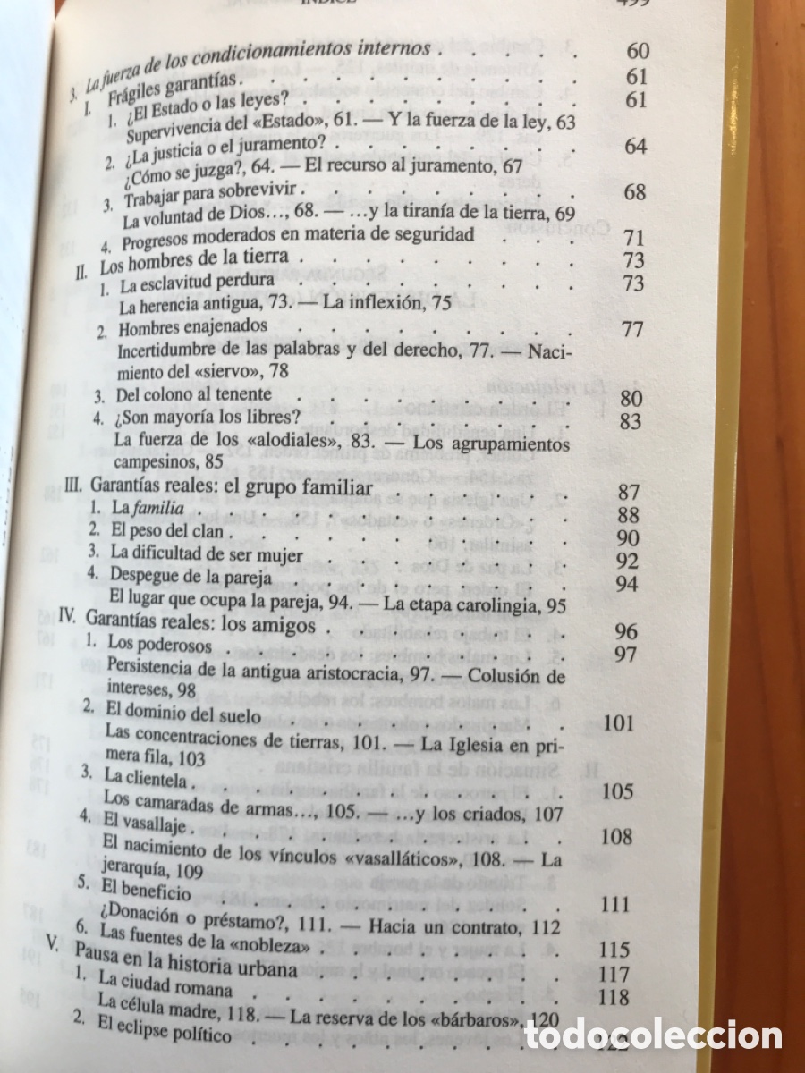 Libros de segunda mano: La sociedad medieval / Fossier / Critica - Foto 5