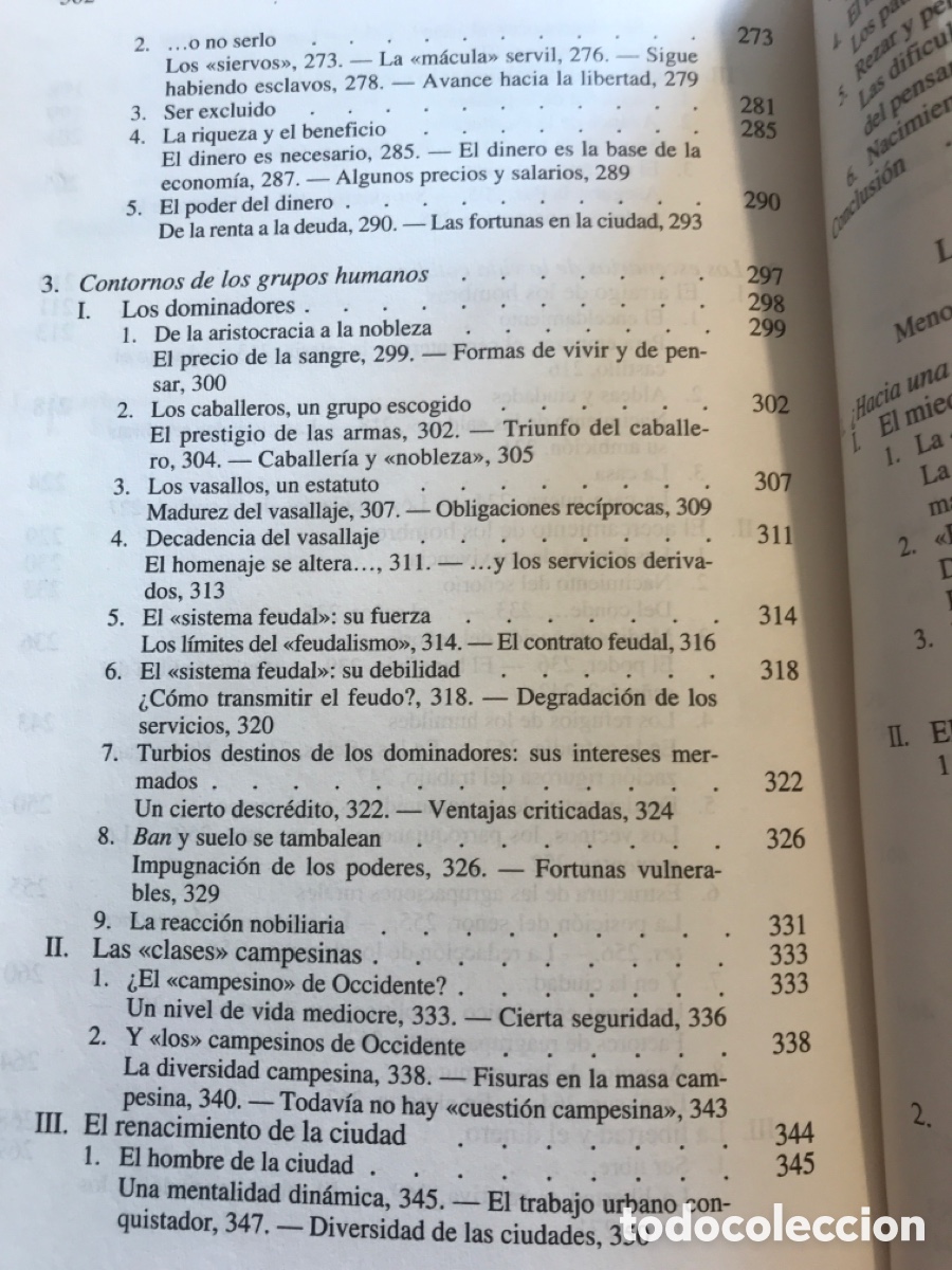 Libros de segunda mano: La sociedad medieval / Fossier / Critica - Foto 8